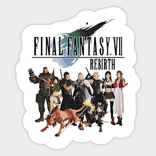 Final Fantasy VII Rebirth Party Group Sticker